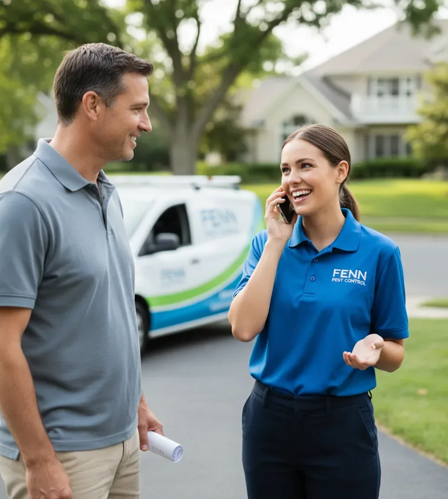 Fenn Pest Control customer support in Piedmont